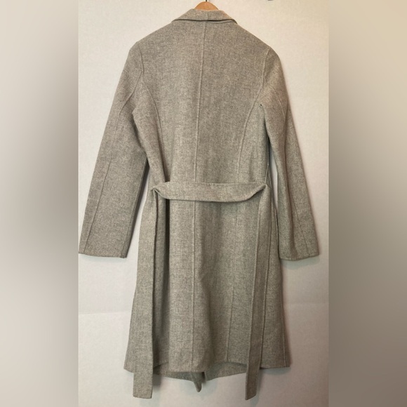 Zara EUC Size XS Wrap Coat Jacket with Belt - Picture 6 of 9